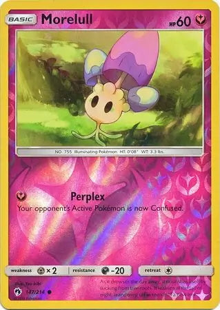 Lost Thunder Morelull #147/214 reverse holo